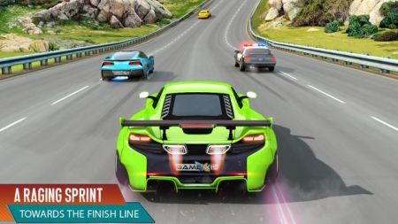 疯狂的汽车交通赛车(CrazyTrafficRacer)下载图1: